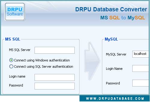 Database Conversion Software screenshot